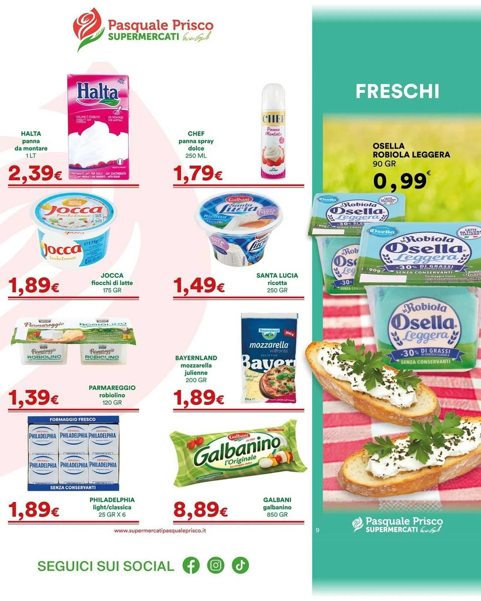 Volantino Supermercati Pasquale Prisco da 30 giugno a 13 luglio di 2025 - Pagina del volantino 9