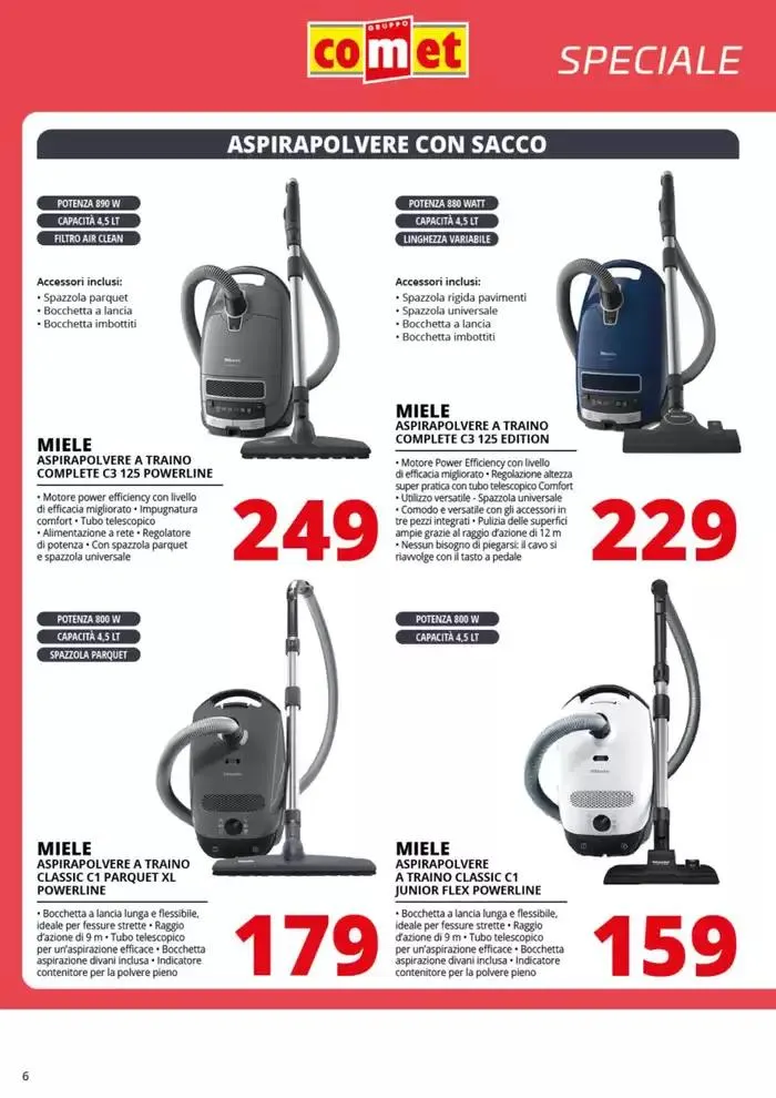 Speciale Piccoli Elettrodomestici da Comet! da 20 marzo a 2 aprile di 2025 - Pagina del volantino 6