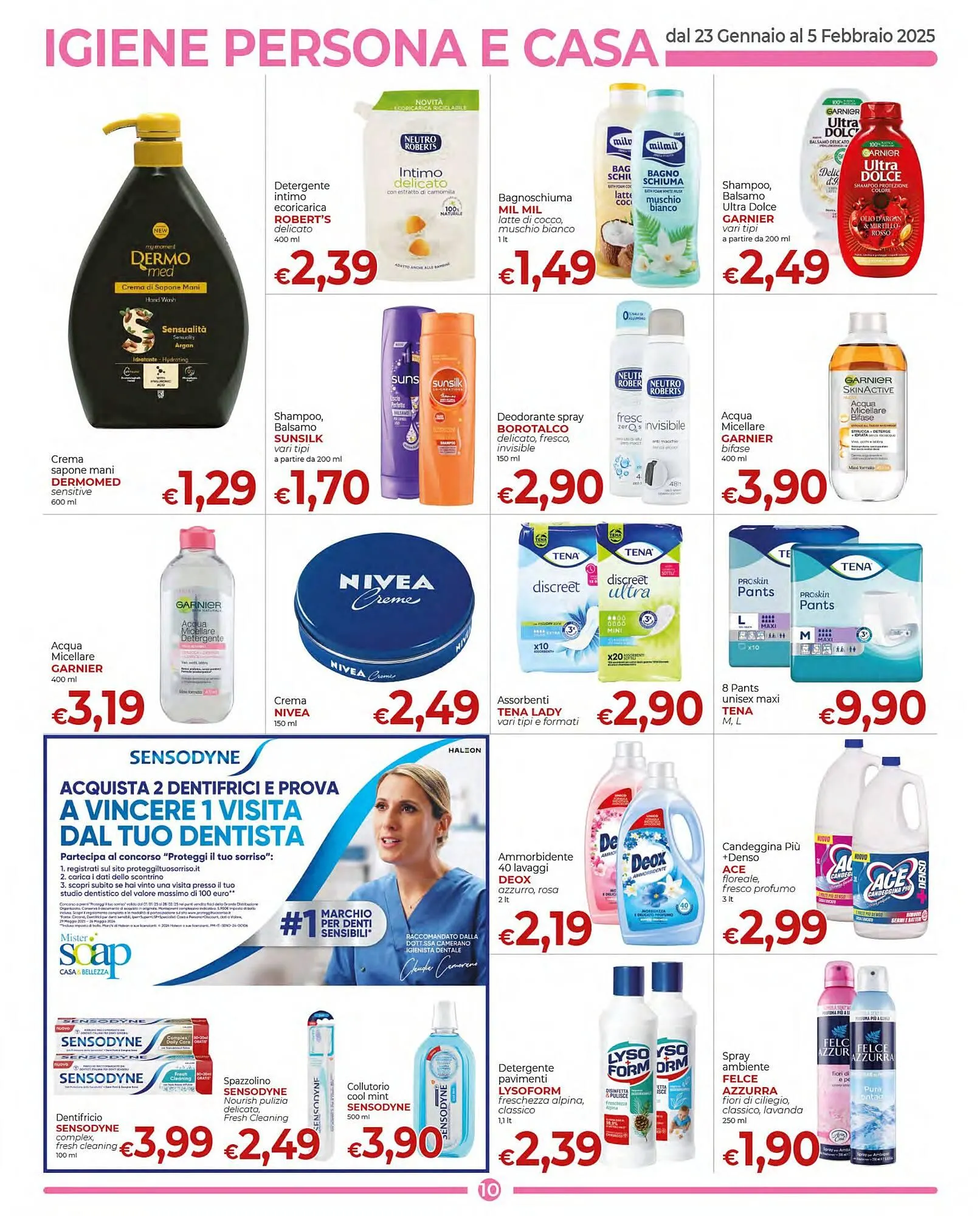Volantino Supermercati Nonna Isa da 23 gennaio a 5 febbraio di 2025 - Pagina del volantino 10