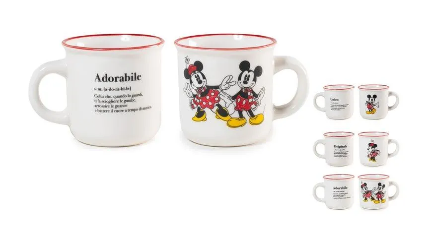 Tazzina caffe' Mickey Mouse/Minnie