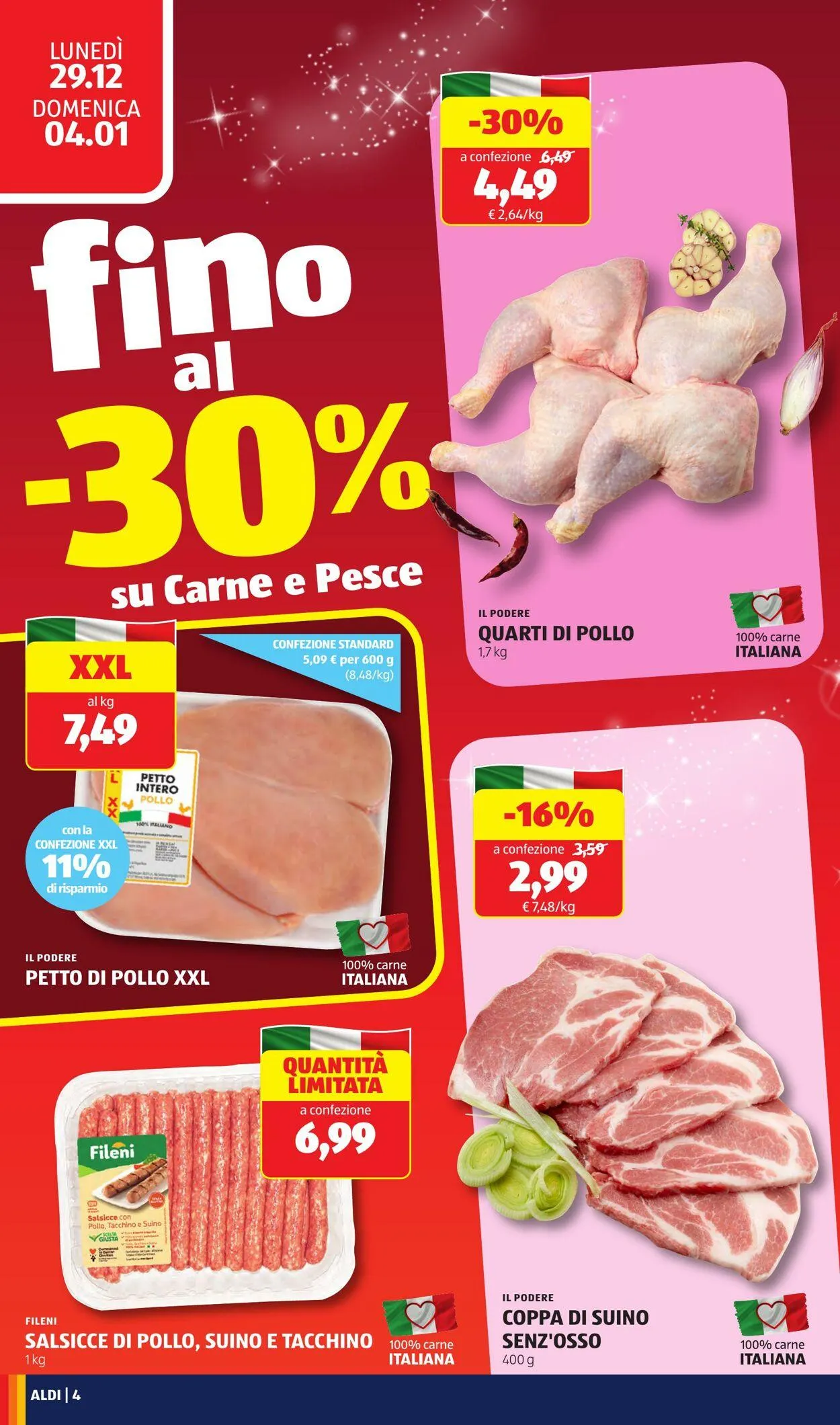 Aldi Volantino attuale da 29 dicembre a 4 gennaio di 2026 - Pagina del volantino 4
