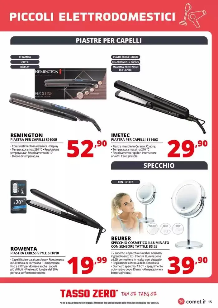Speciale Piccoli Elettrodomestici! da 17 aprile a 7 maggio di 2025 - Pagina del volantino 15