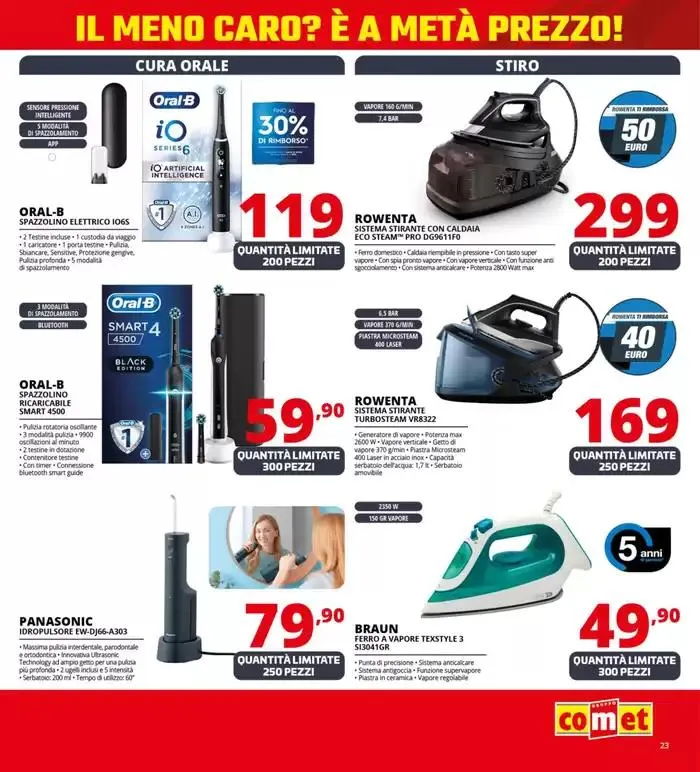 Offerte da Comet! da 20 marzo a 2 aprile di 2025 - Pagina del volantino 23