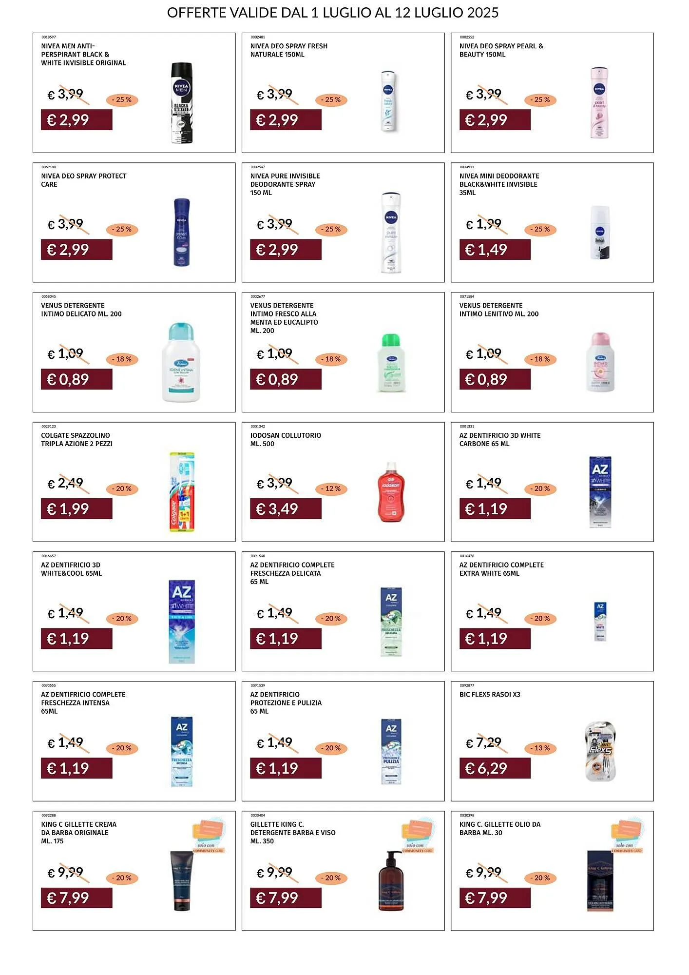 Volantino Prezzemolo e Vitale da 1 luglio a 12 luglio di 2025 - Pagina del volantino 38