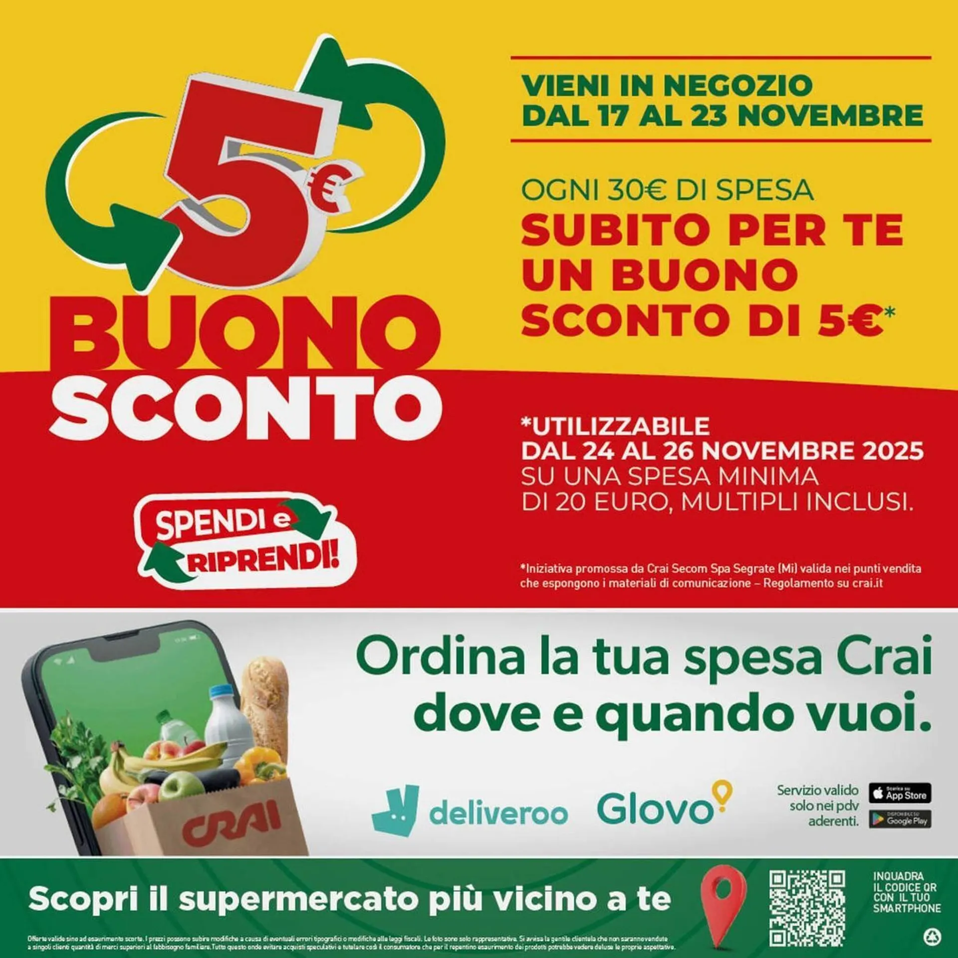 Volantino Crai da 13 novembre a 23 novembre di 2025 - Pagina del volantino 16