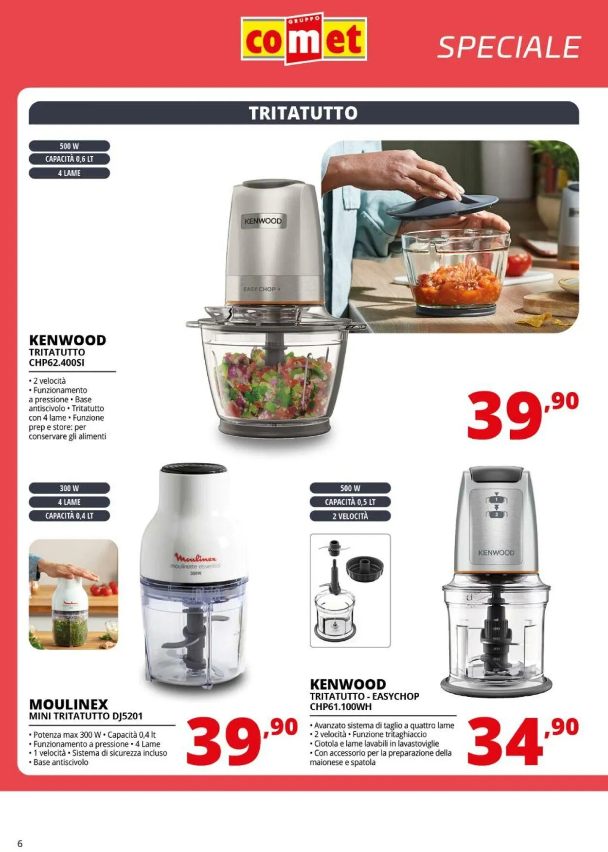 Comet Volantino attuale da 6 giugno a 18 giugno di 2025 - Pagina del volantino 6