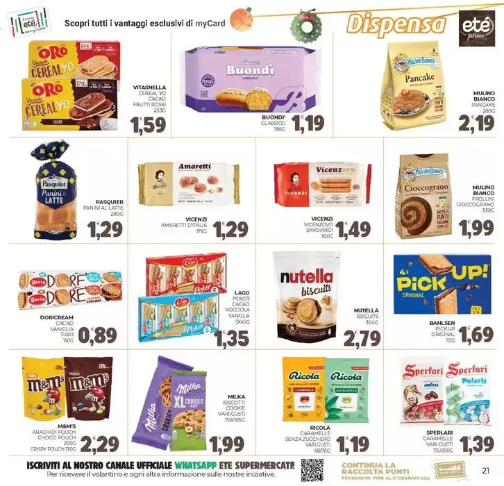 Dal 10 al 26 dicembre 2024 da 10 dicembre a 26 dicembre di 2024 - Pagina del volantino 21