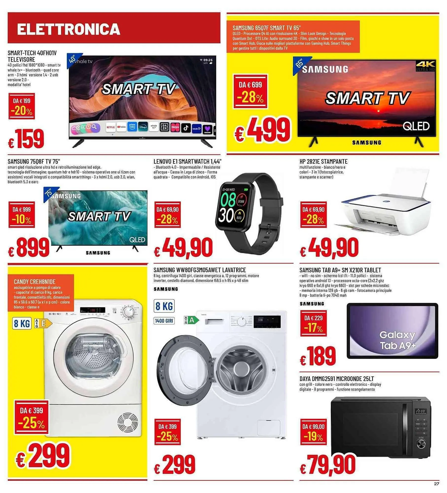 Volantino Galassia da 4 dicembre a 14 dicembre di 2025 - Pagina del volantino 27