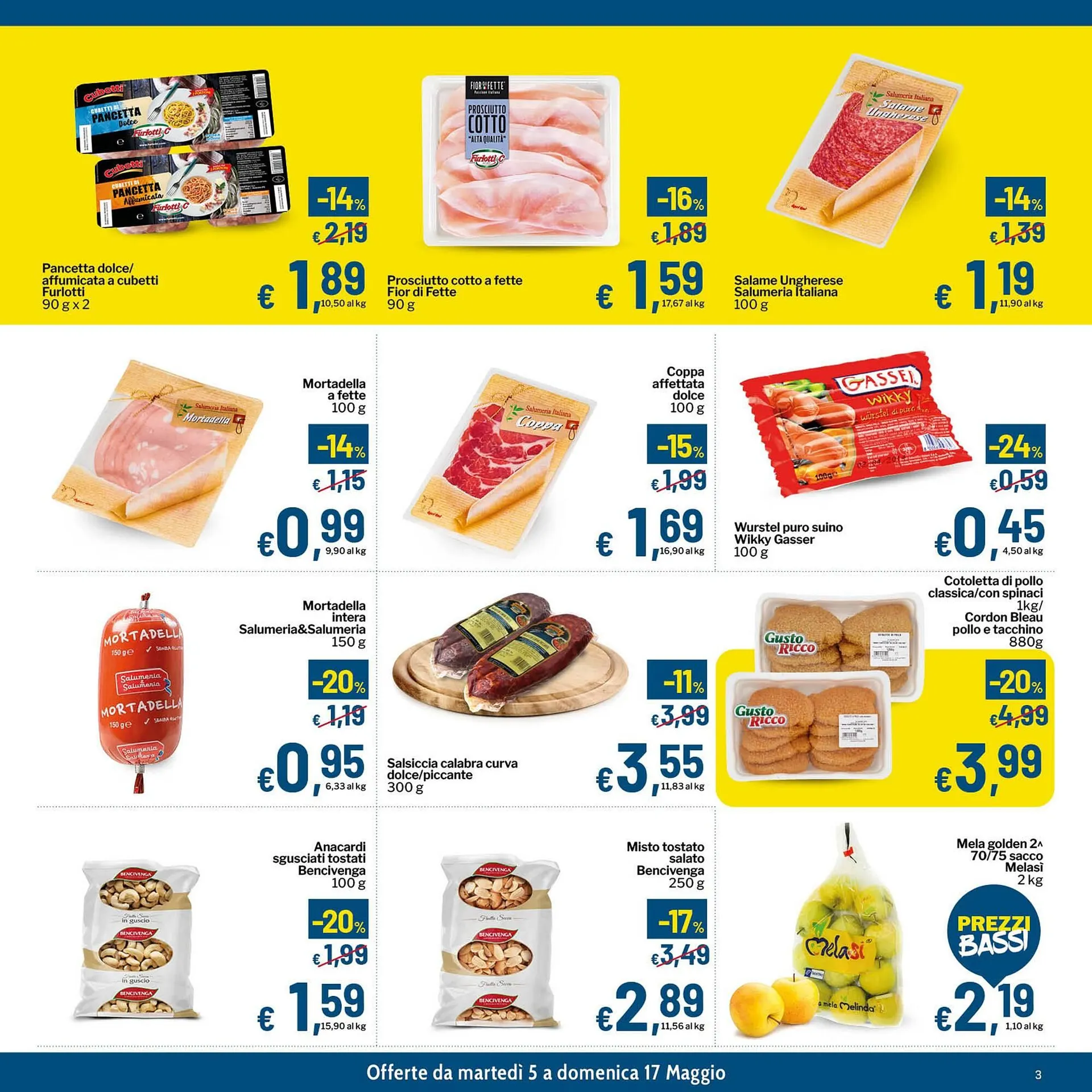 Volantino Qui Discount da 5 maggio a 17 maggio di 2026 - Pagina del volantino 3