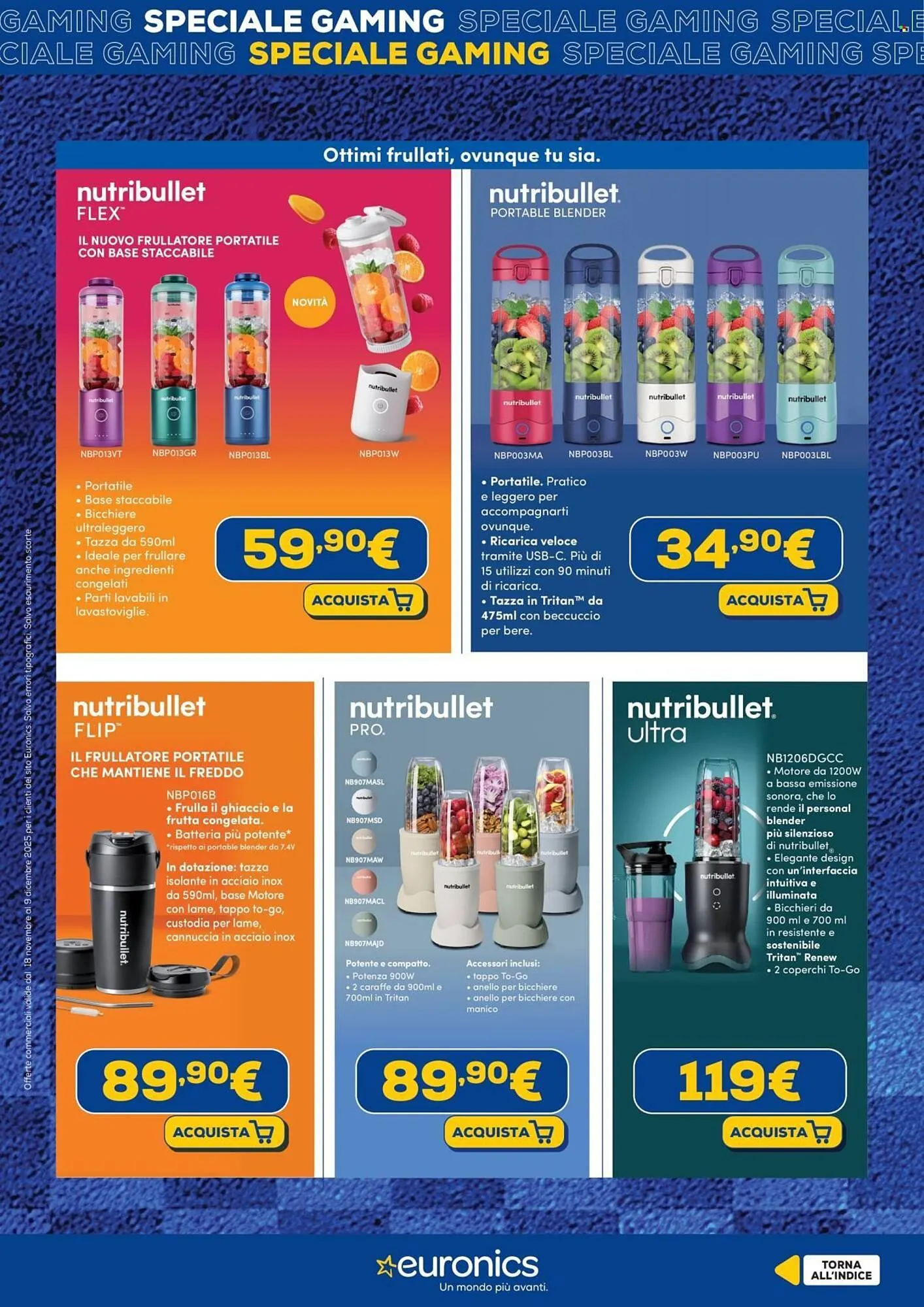 Volantino Euronics da 18 novembre a 9 dicembre di 2025 - Pagina del volantino 21