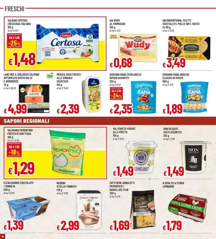 SCONTI FINO AL 50% da 23 gennaio a 5 febbraio di 2025 - Pagina del volantino 10