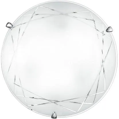 Plafoniera Paradise 30x30x11 cm bianca