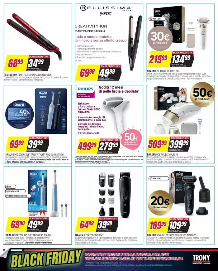 Black friday da 26 novembre a 4 dicembre di 2024 - Pagina del volantino 10