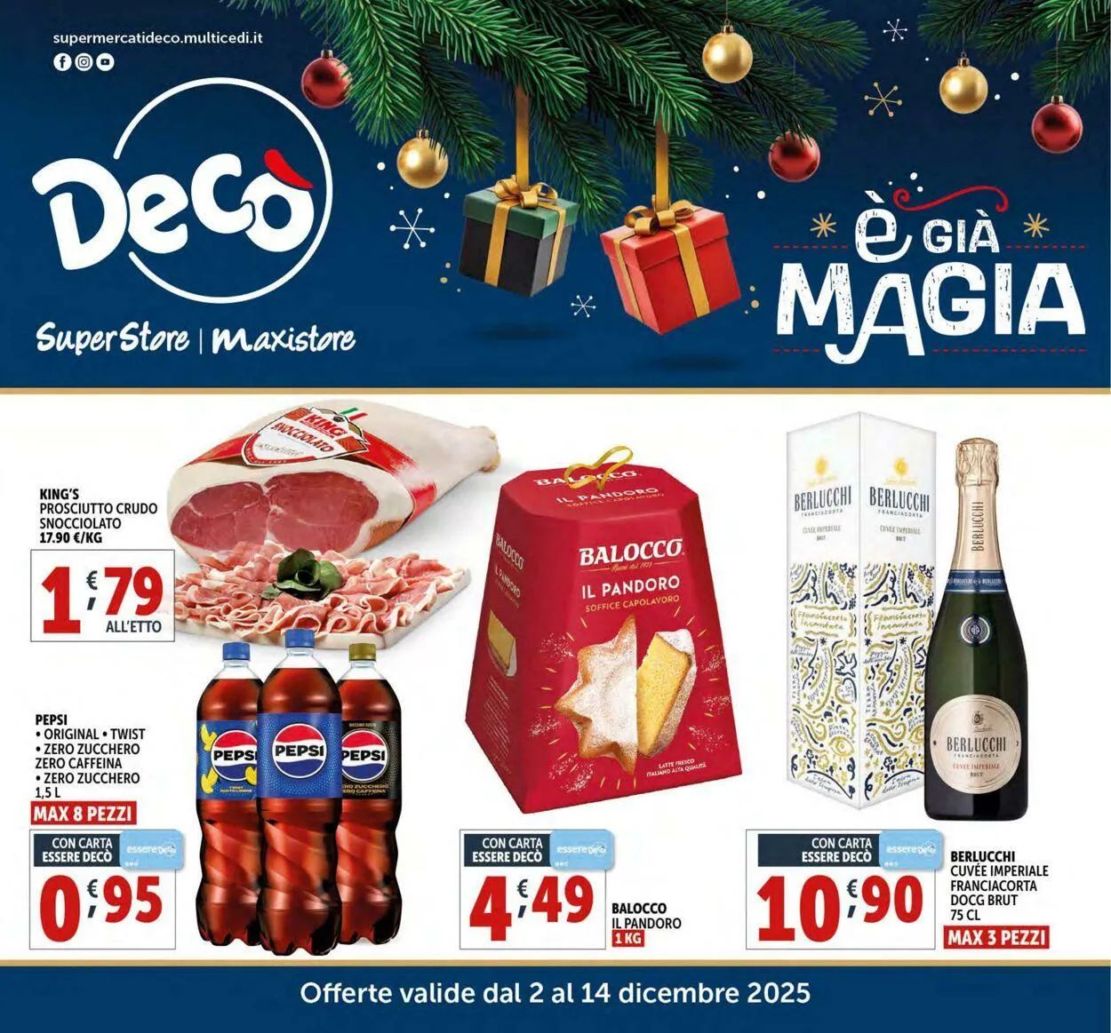 Deco Volantino attuale da 15 dicembre a 29 dicembre di 2025 - Pagina del volantino 1