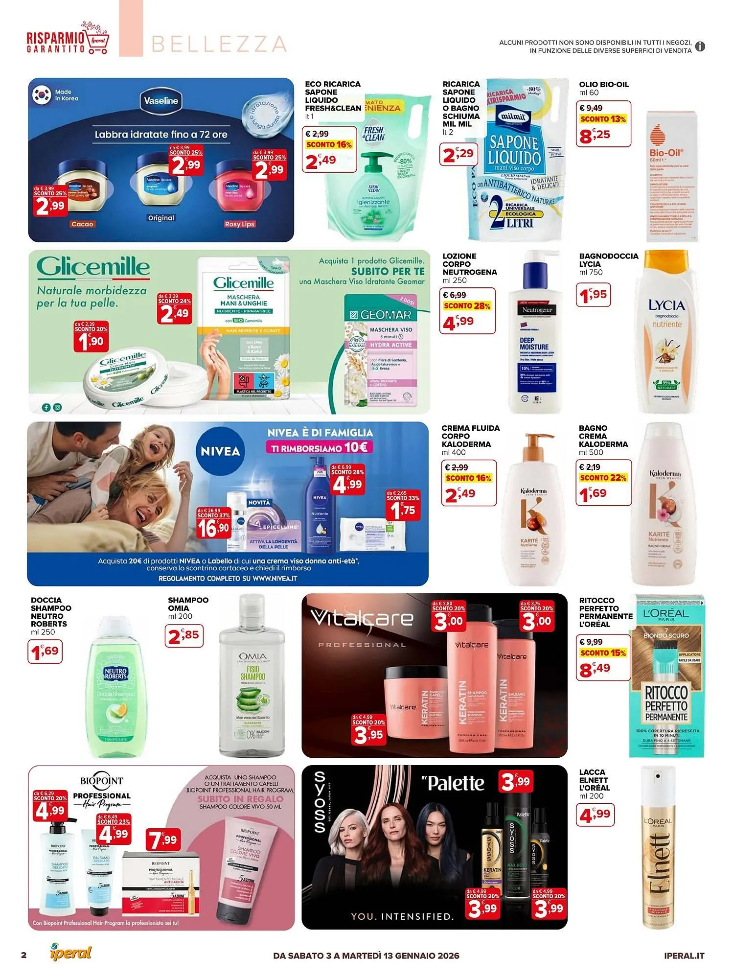 Volantino Iperal da 3 gennaio a 13 gennaio di 2026 - Pagina del volantino 2