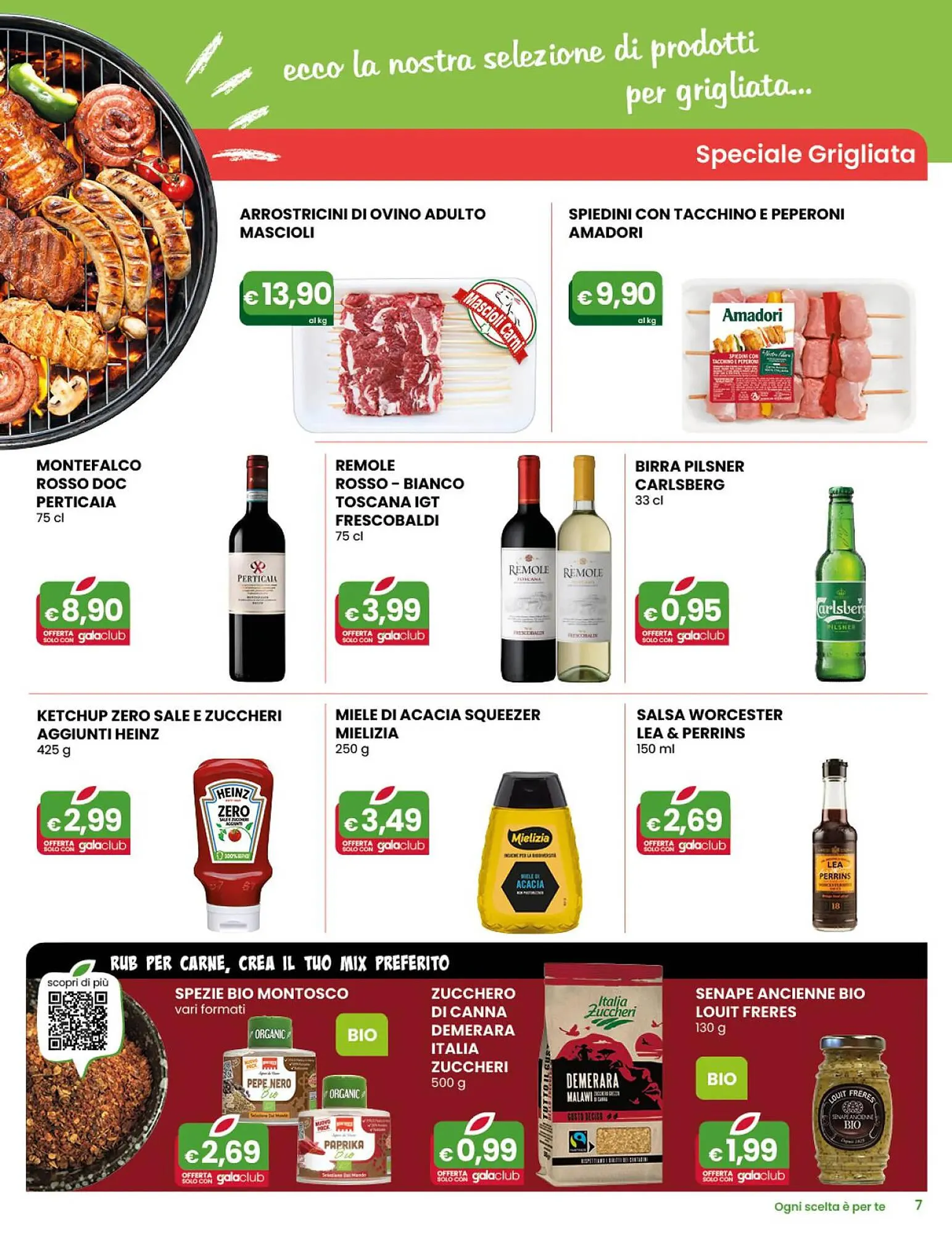 Volantino Gala Supermercati da 17 aprile a 30 aprile di 2024 - Pagina del volantino 7