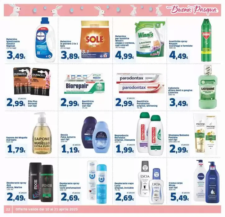 Buona Pasqua, Superstore da 10 aprile a 21 aprile di 2025 - Pagina del volantino 22