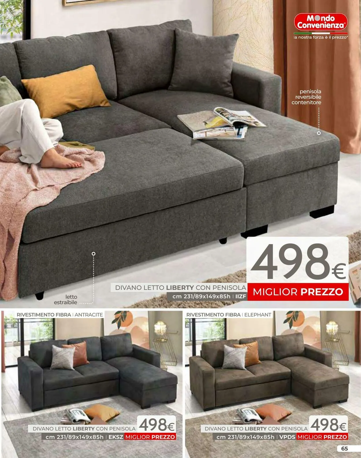 Mondo Convenienza da 1 luglio a 31 luglio di 2025 - Pagina del volantino 67
