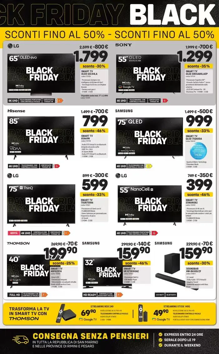 Black friday da 26 novembre a 4 dicembre di 2024 - Pagina del volantino 4