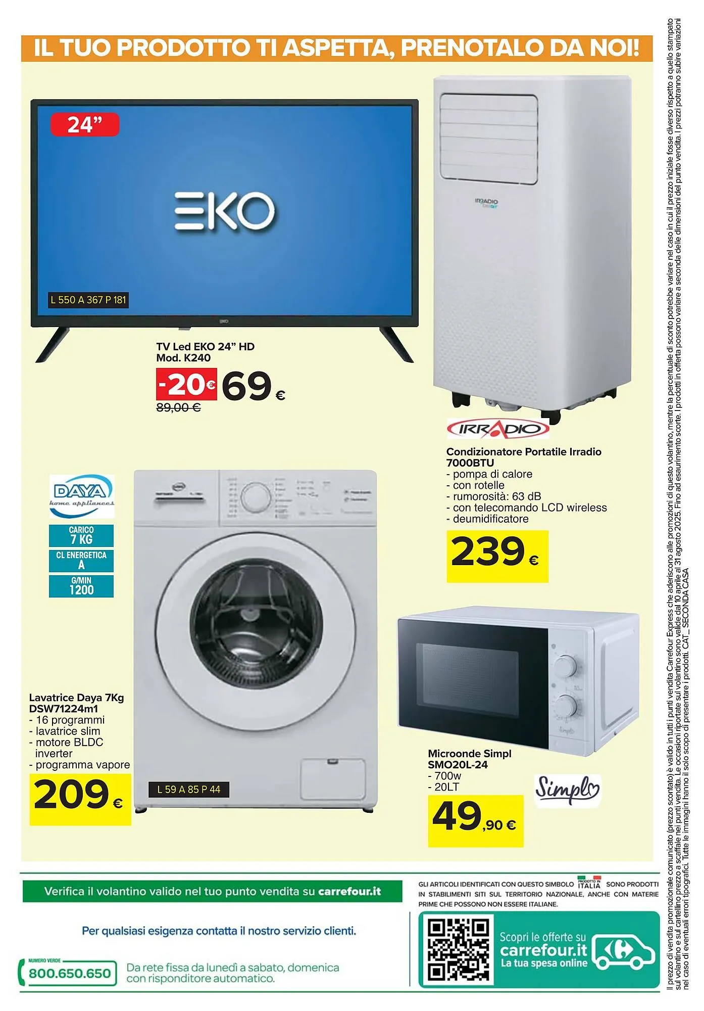 Volantino Carrefour Express da 10 aprile a 31 agosto di 2025 - Pagina del volantino 4