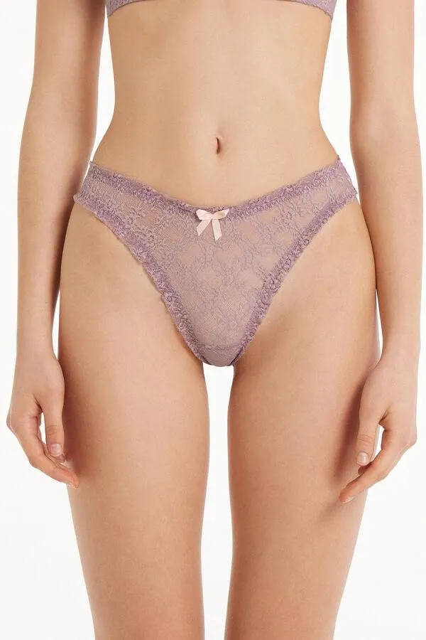 Brasiliano Sgambato Soft Mauve Chiffon