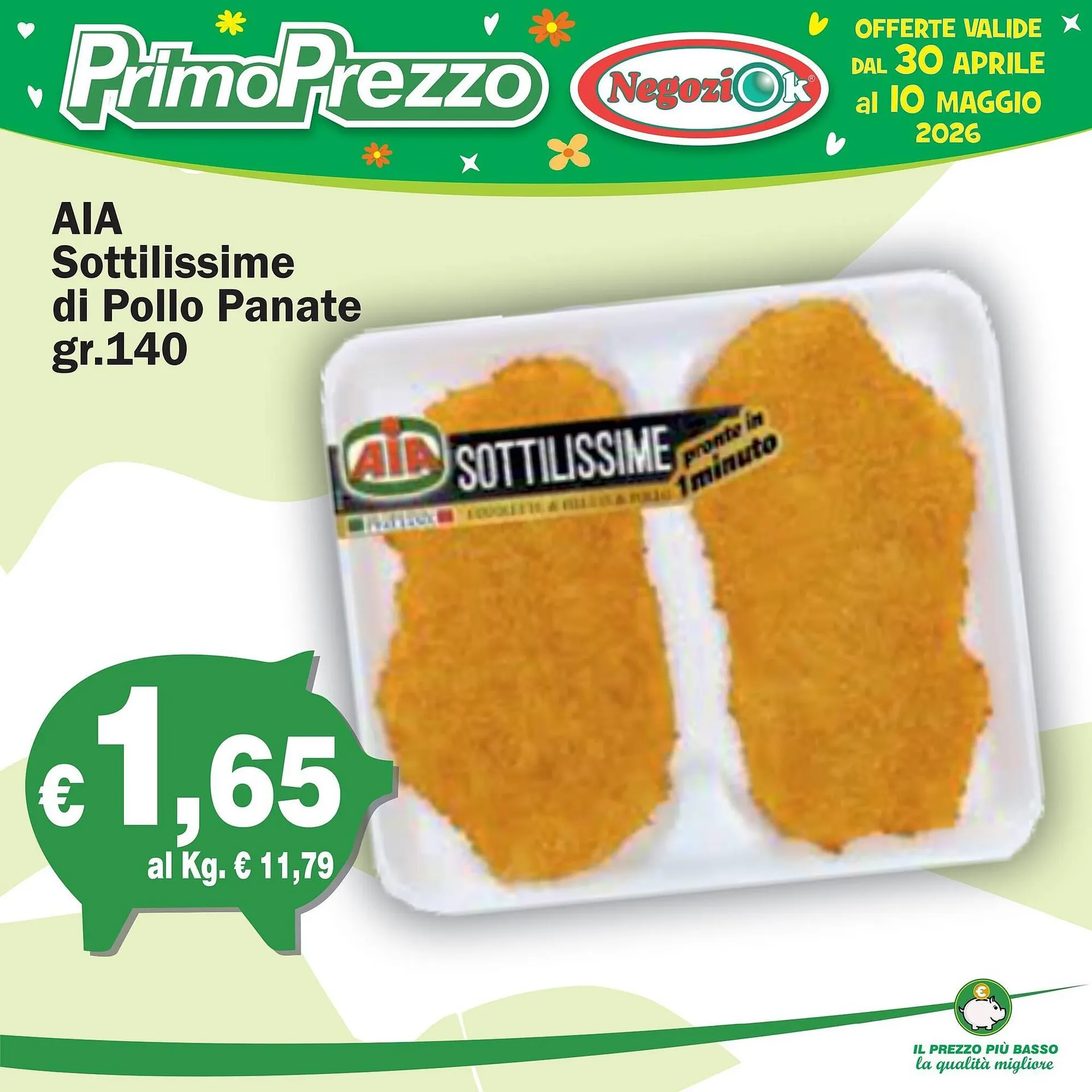Volantino Primo Prezzo da 30 maggio a 10 giugno di 2026 - Pagina del volantino 1