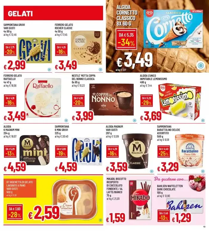 SCONTI FINO 50% da 15 maggio a 27 maggio di 2025 - Pagina del volantino 13