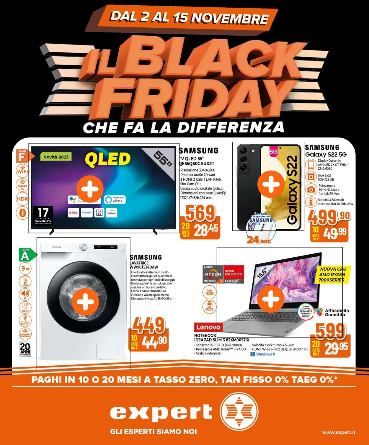 Expert Volantino attuale da 2 novembre a 15 novembre di 2023 - Pagina del volantino 1