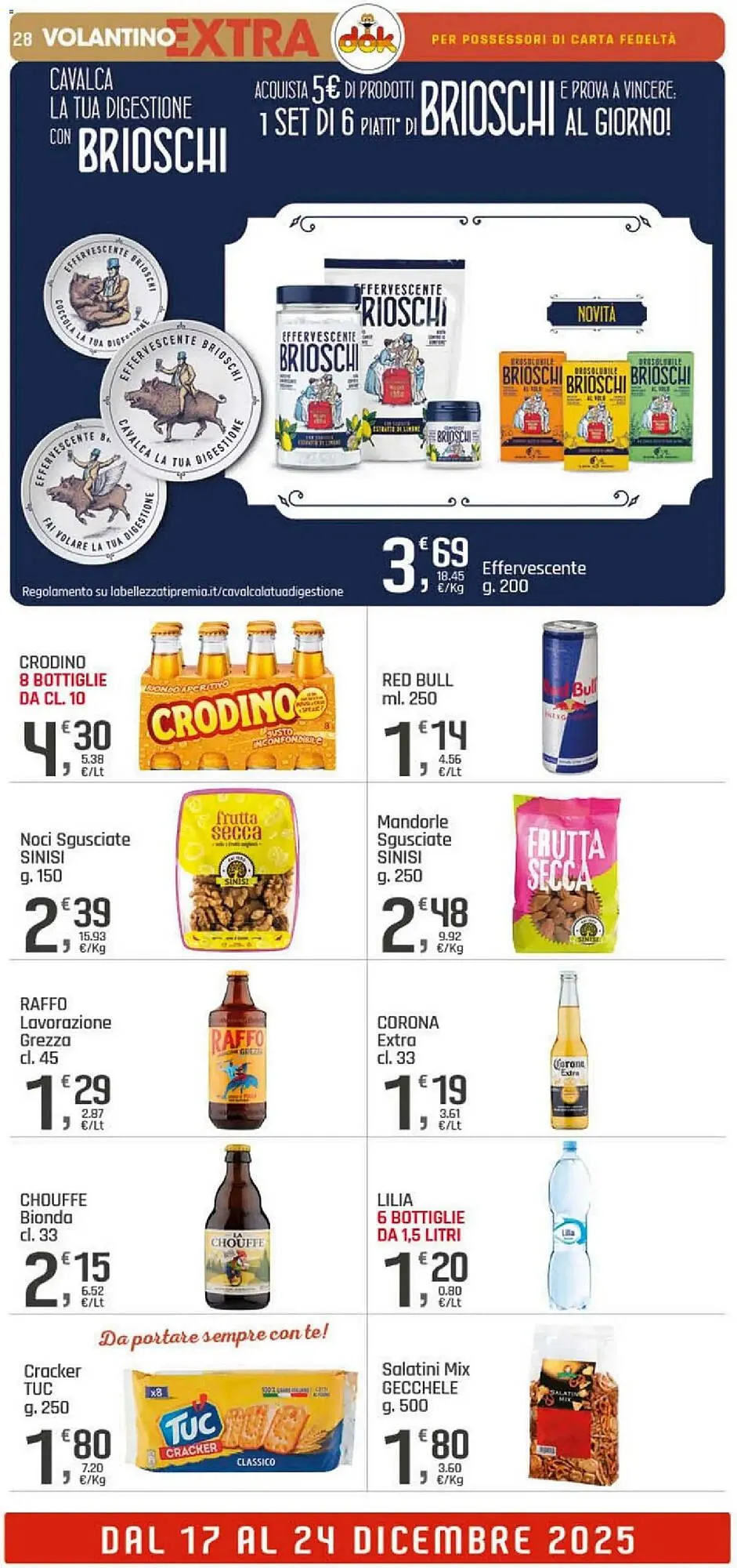 Volantino Supermercati Dok da 17 dicembre a 24 dicembre di 2025 - Pagina del volantino 28