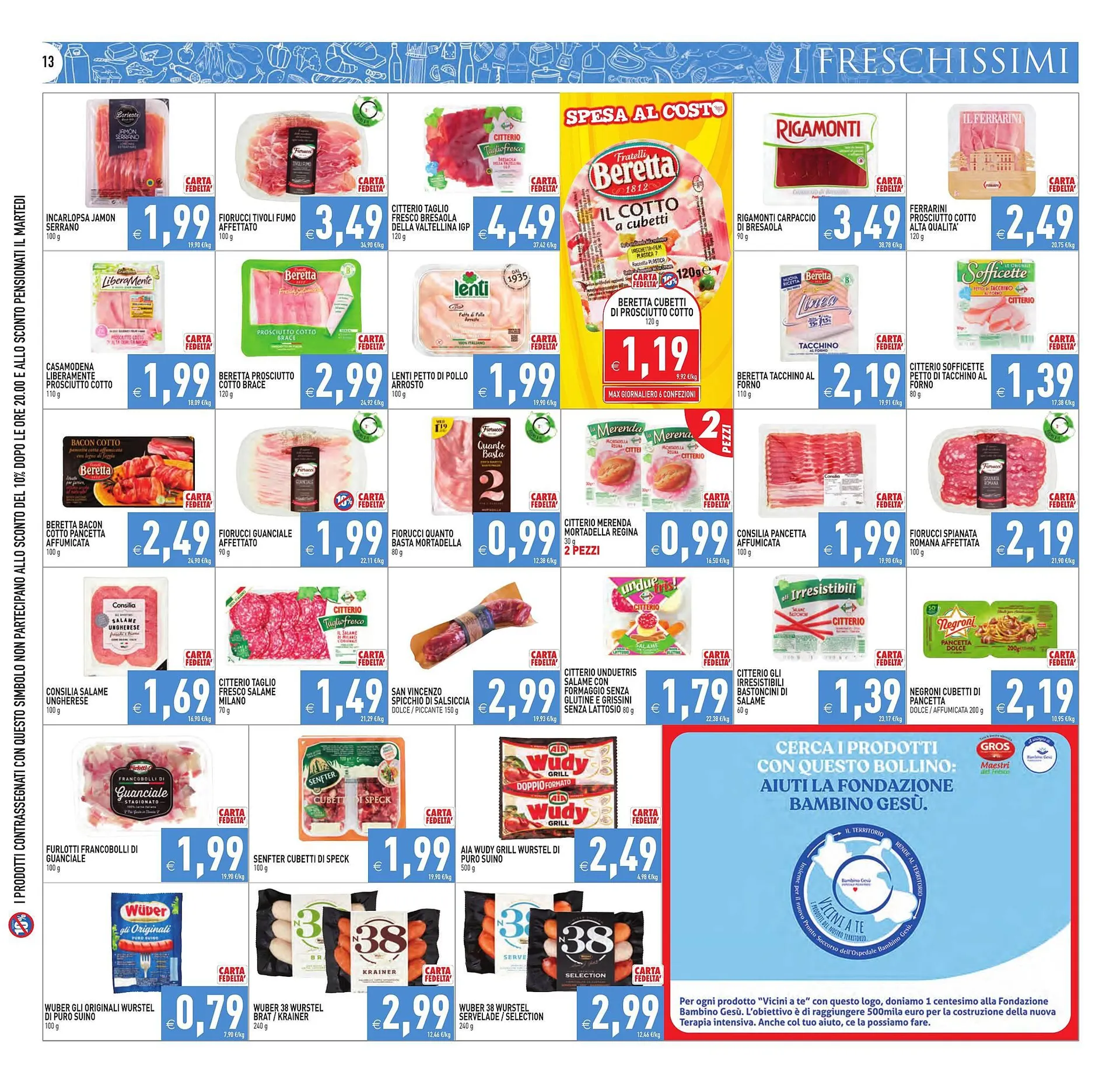 Volantino Supermercati Agorà da 4 luglio a 14 luglio di 2025 - Pagina del volantino 13