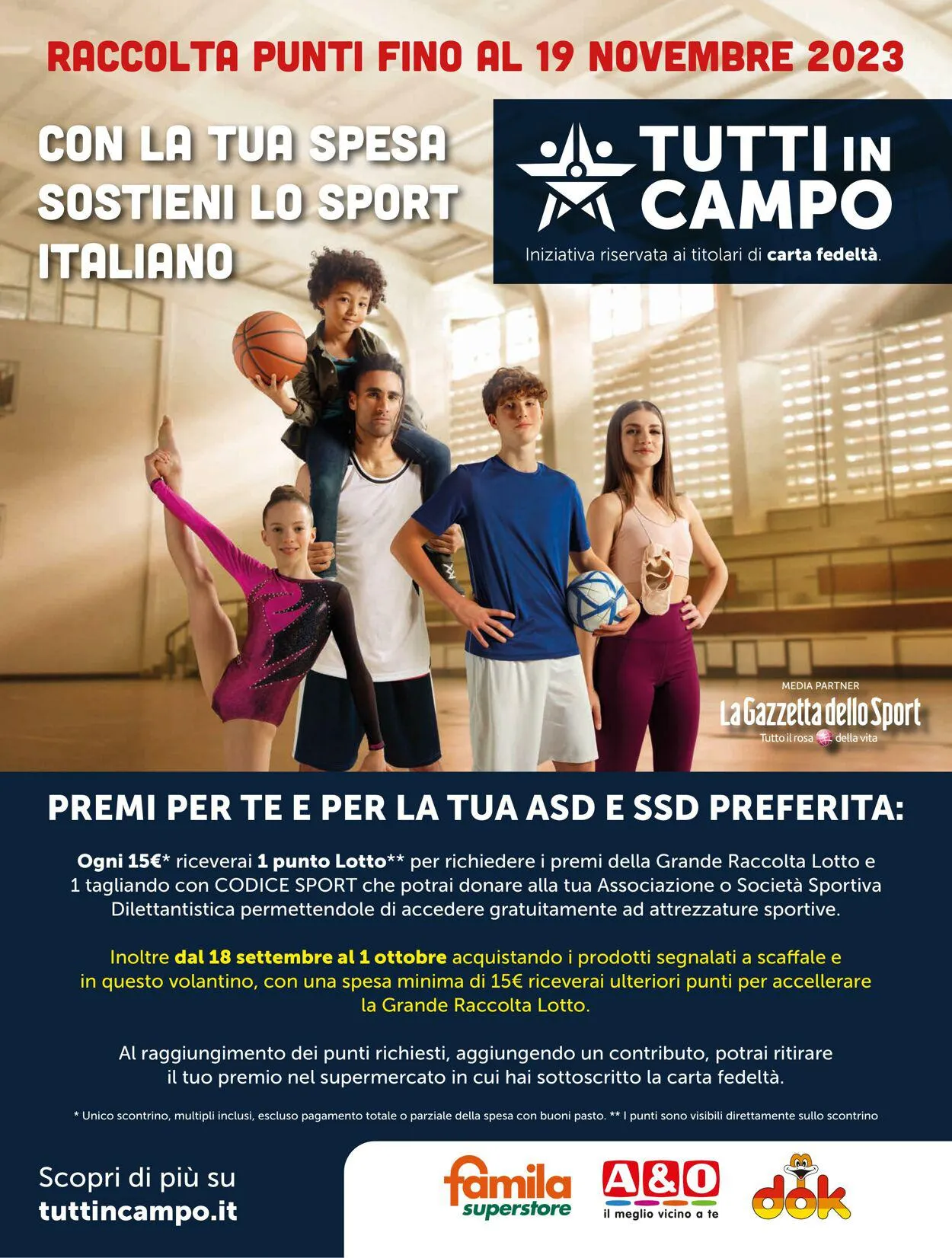 Famila Volantino attuale da 18 settembre a 1 ottobre di 2023 - Pagina del volantino 1