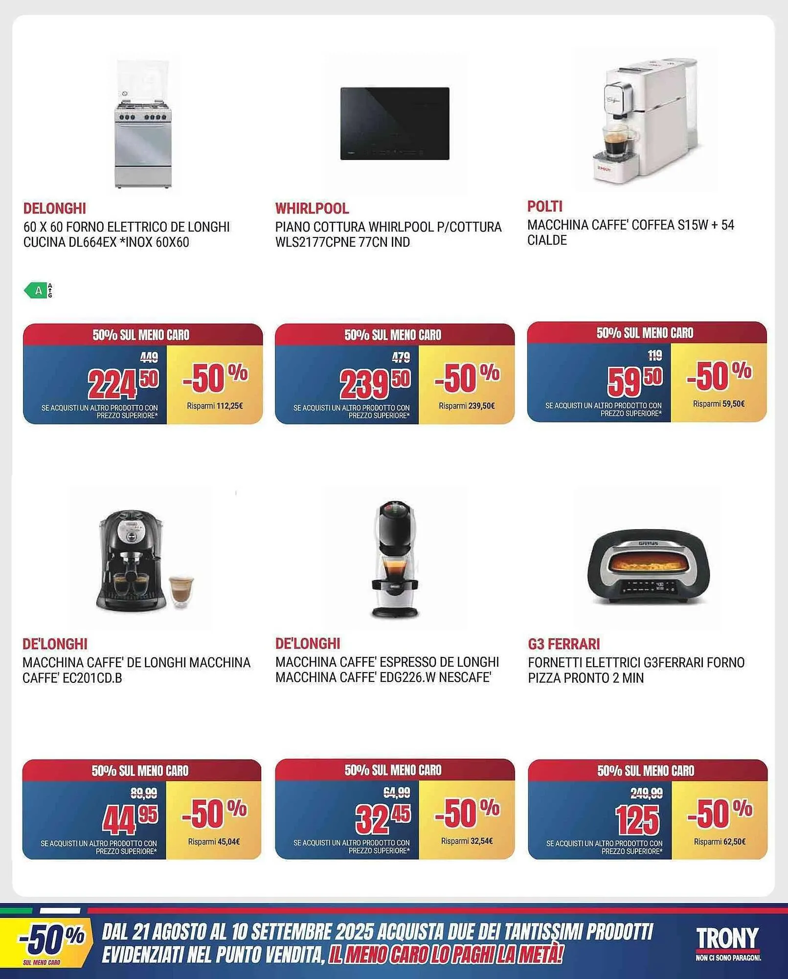 Volantino Trony da 21 agosto a 10 settembre di 2025 - Pagina del volantino 29