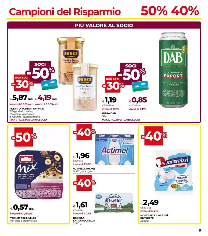 Dal 22 maggio al 4 giugno 2025 da 22 maggio a 4 giugno di 2025 - Pagina del volantino 9