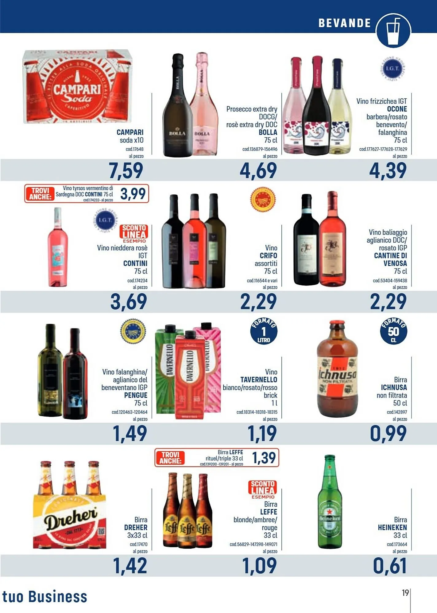 Volantino Talento Professional Store da 10 novembre a 23 novembre di 2025 - Pagina del volantino 19