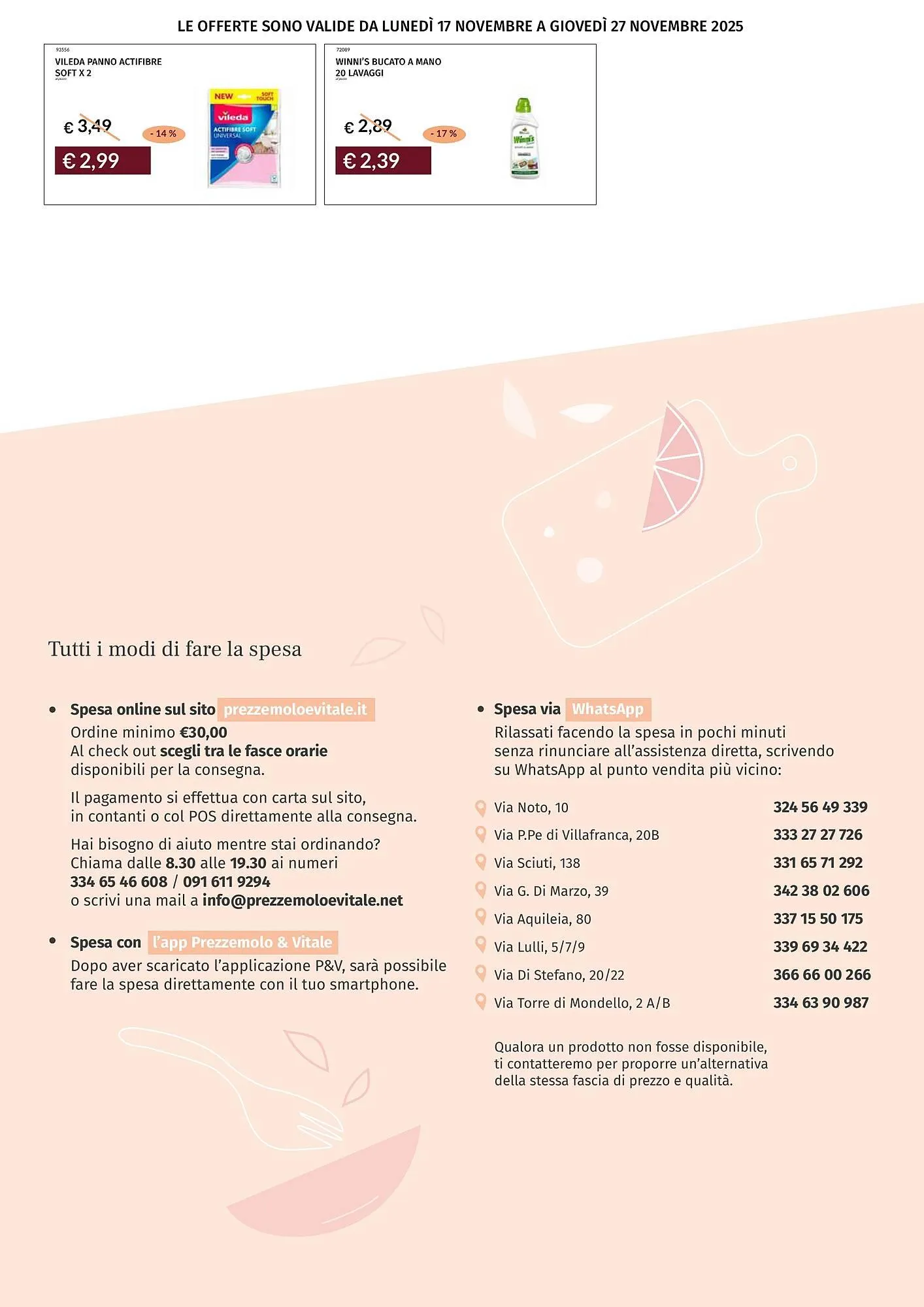 Volantino Prezzemolo e Vitale da 17 novembre a 27 novembre di 2025 - Pagina del volantino 41