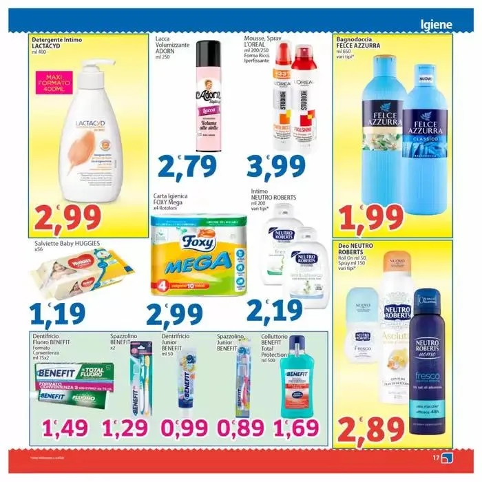 In attesa delle feste da 31 marzo a 9 aprile di 2025 - Pagina del volantino 17