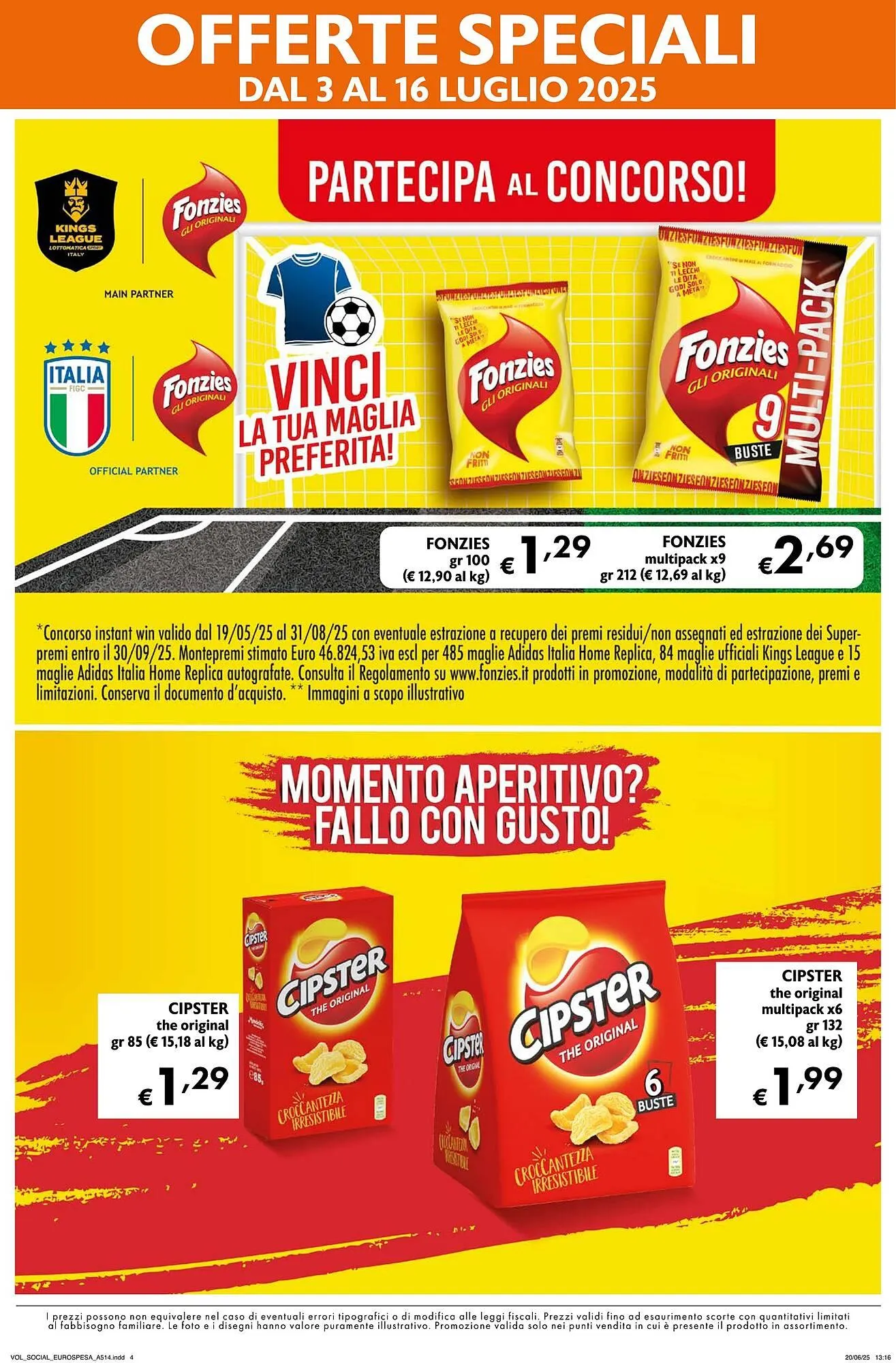 Volantino Eurospesa da 3 luglio a 16 luglio di 2025 - Pagina del volantino 19