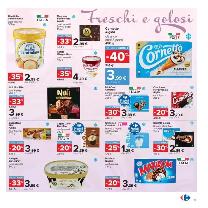 Sconti 30%40%50% da 25 marzo a 7 aprile di 2025 - Pagina del volantino 15