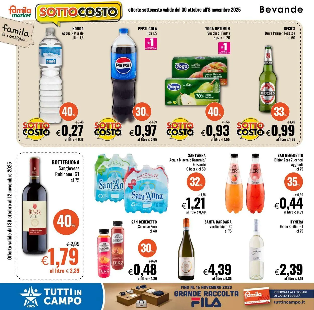 Famila Volantino attuale da 30 ottobre a 12 novembre di 2025 - Pagina del volantino 8