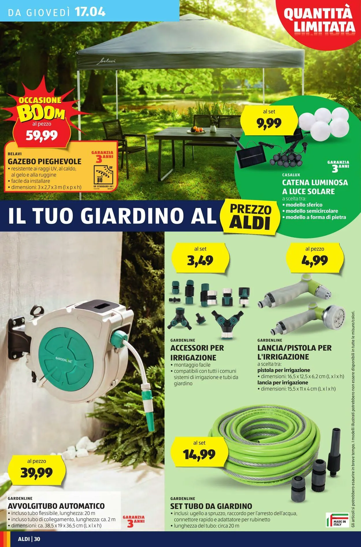 Aldi Volantino attuale da 14 aprile a 20 aprile di 2025 - Pagina del volantino 30