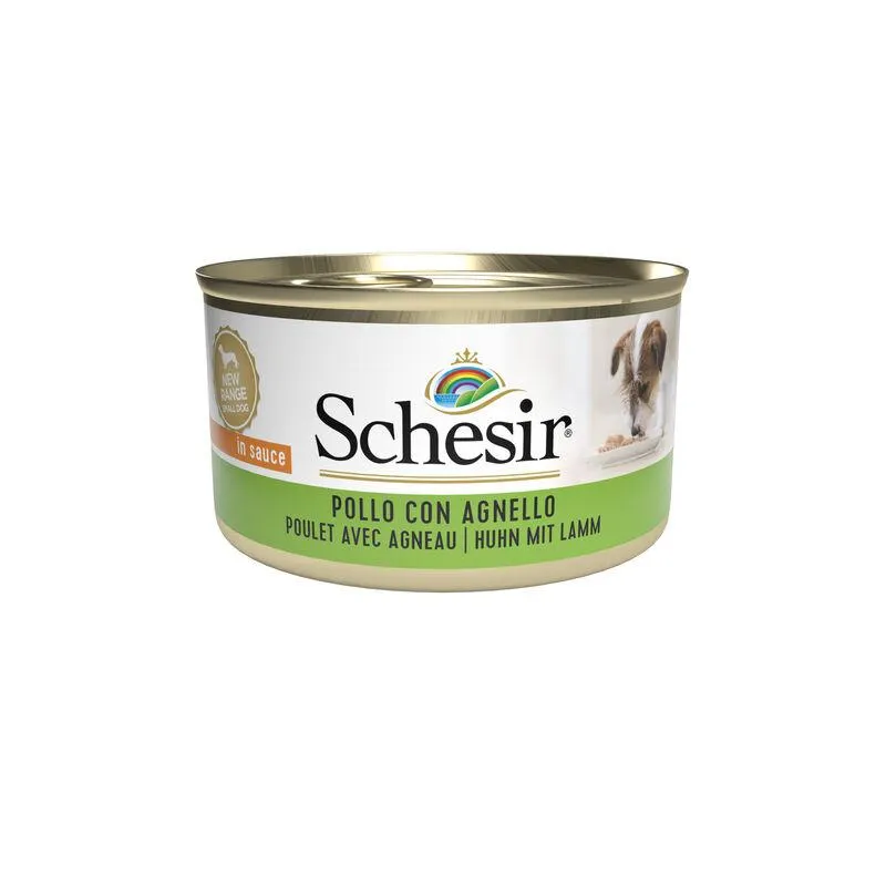 Schesir Dog Pollo con Agnello 85 gr 000126583