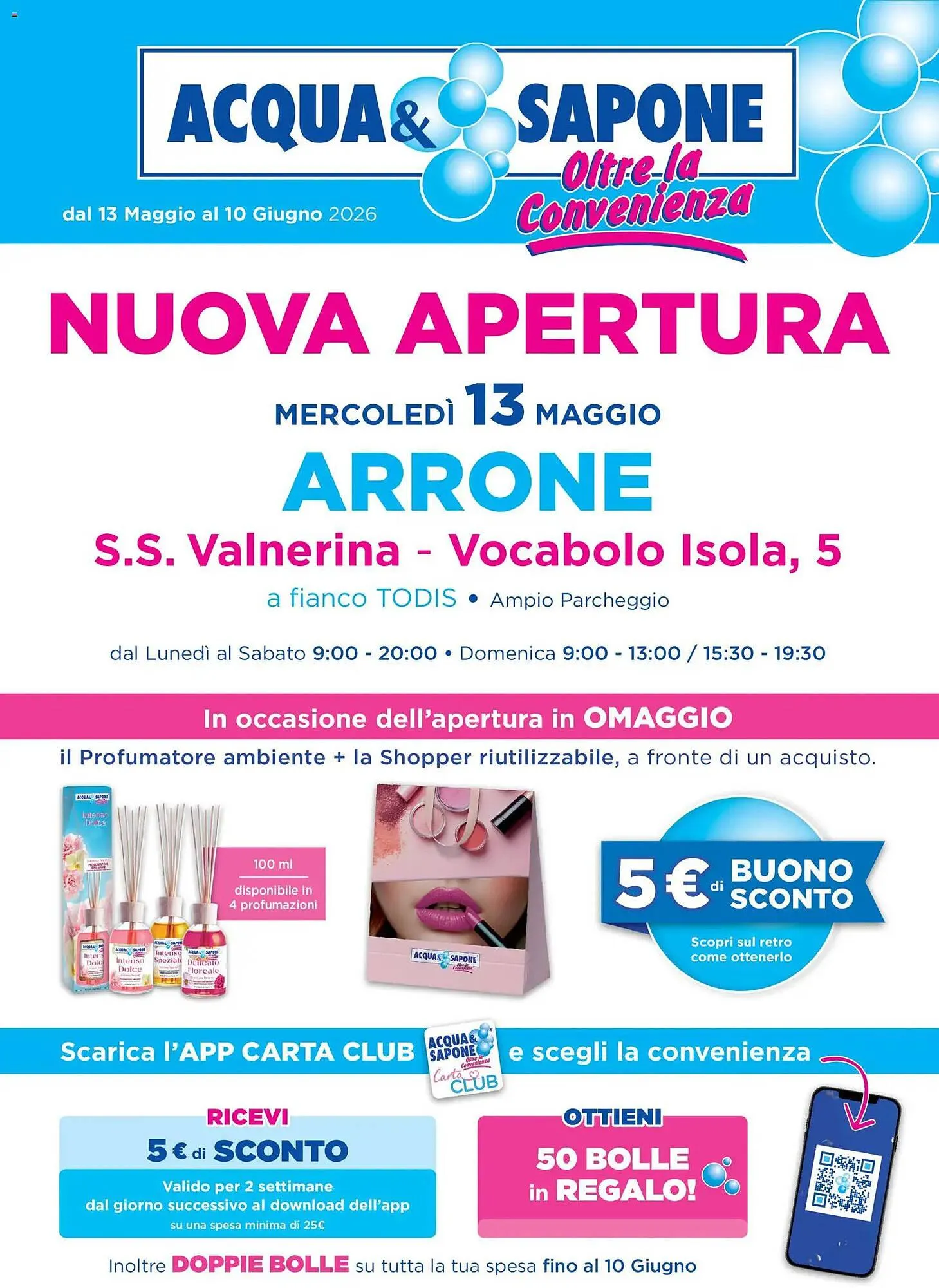 Volantino Acqua & Sapone da 13 maggio a 10 giugno di 2026 - Pagina del volantino 1