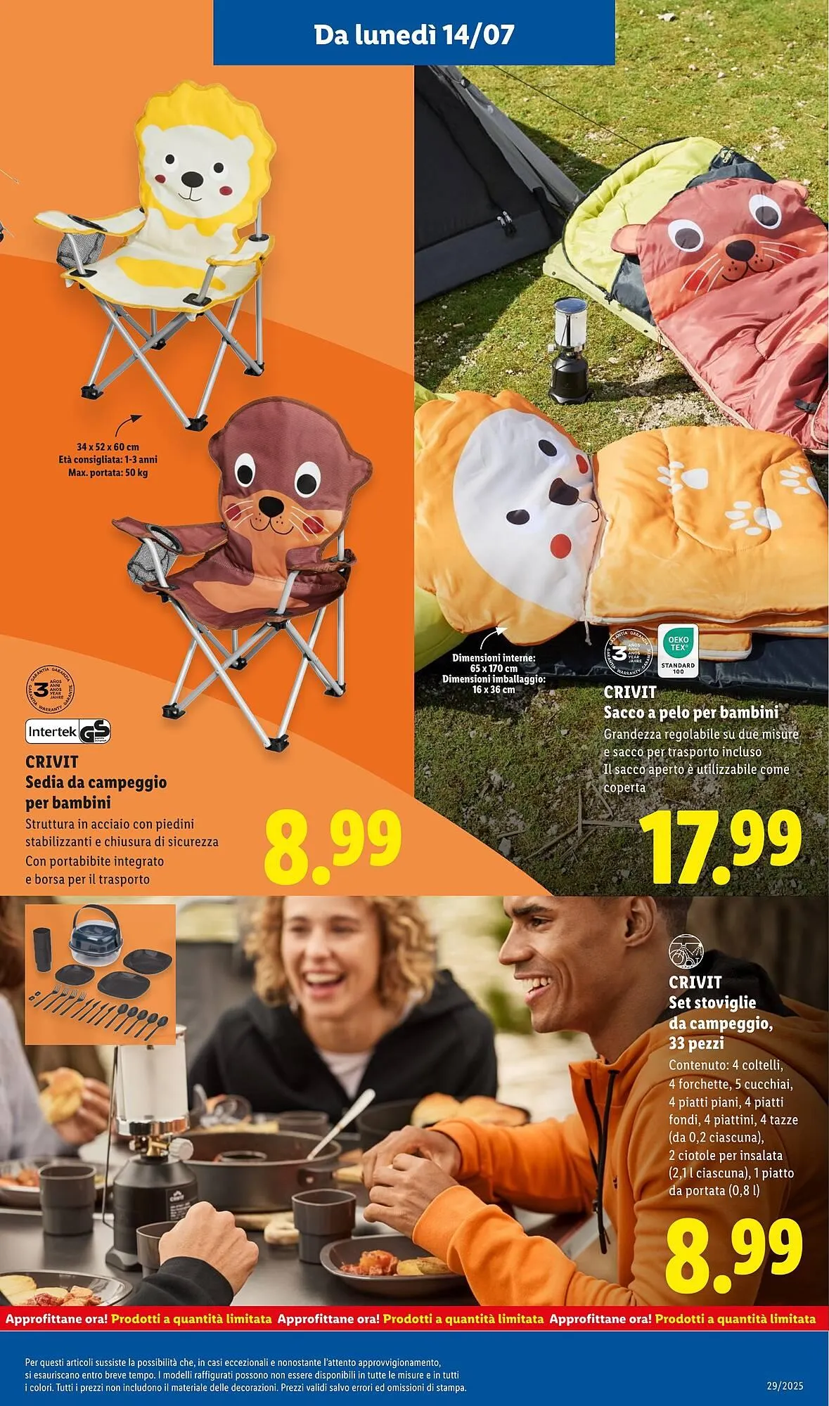 Volantino Lidl da 14 luglio a 20 luglio di 2025 - Pagina del volantino 33