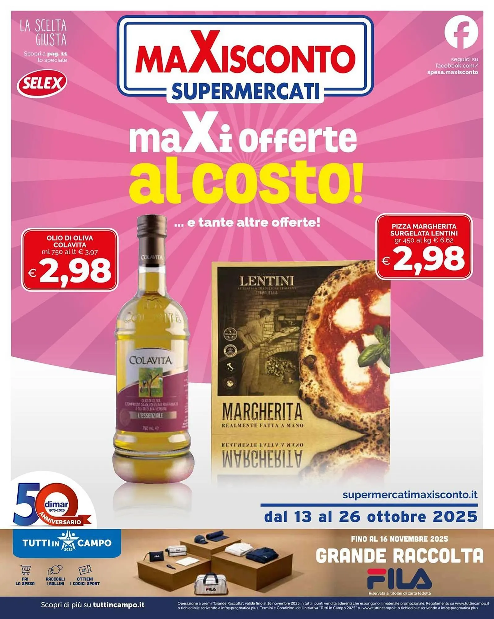 Volantino Maxisconto da 20 ottobre a 26 ottobre di 2025 - Pagina del volantino 1
