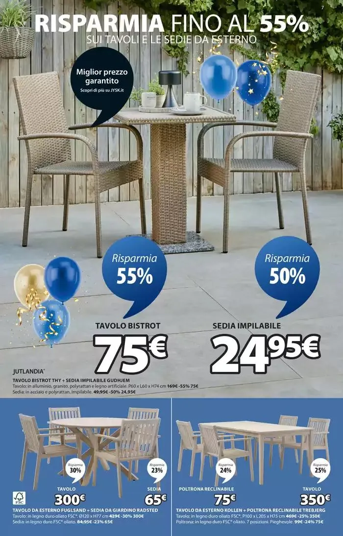 Festeggiamo 100 negozi in Italia da 3 aprile a 30 aprile di 2025 - Pagina del volantino 7