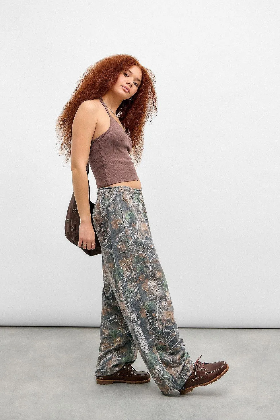 UO Halterneck Pointelle Top