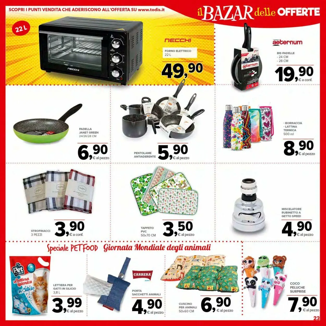 Todis Volantino attuale da 16 ottobre a 30 ottobre di 2024 - Pagina del volantino 23