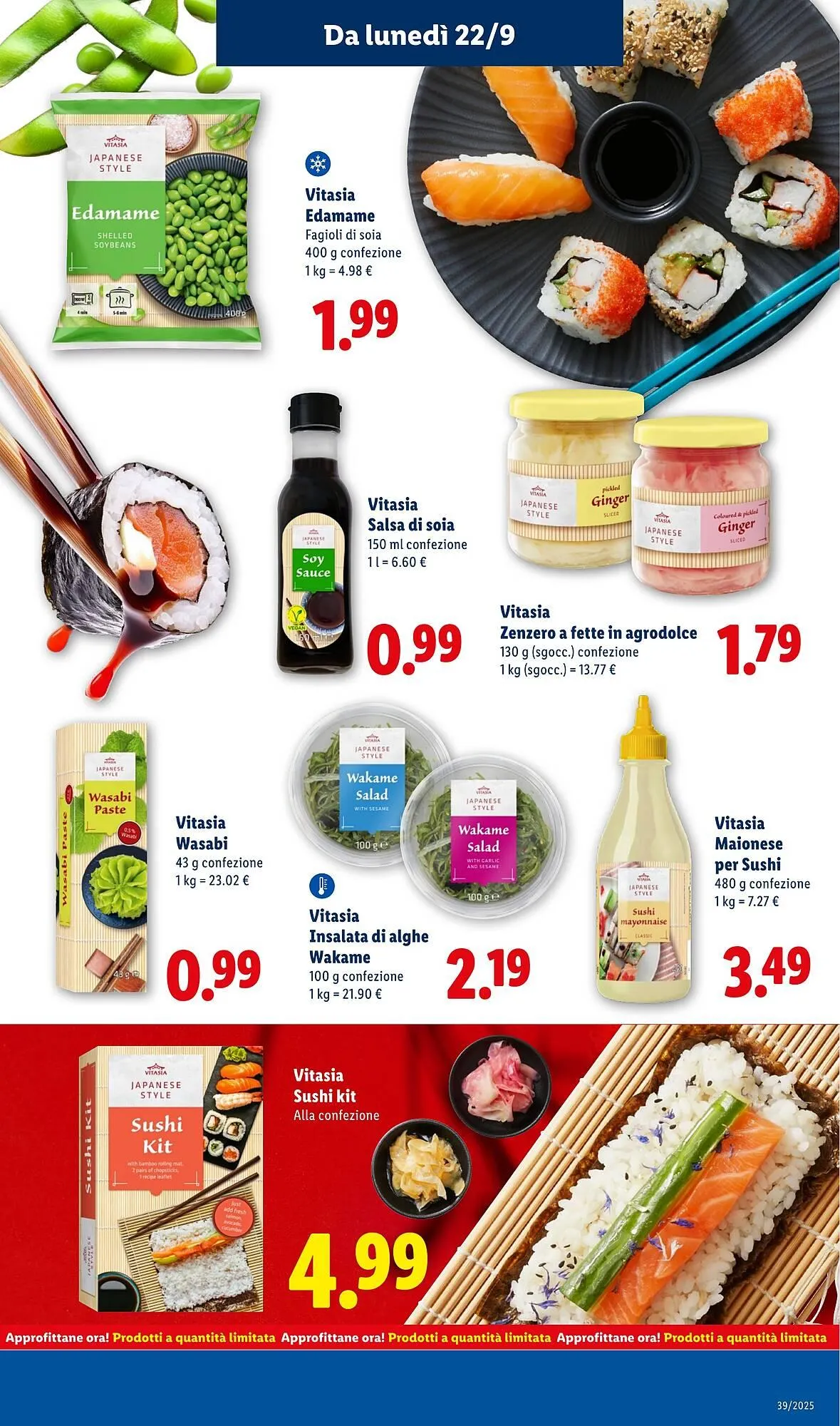 Volantino Lidl da 22 settembre a 28 settembre di 2025 - Pagina del volantino 23