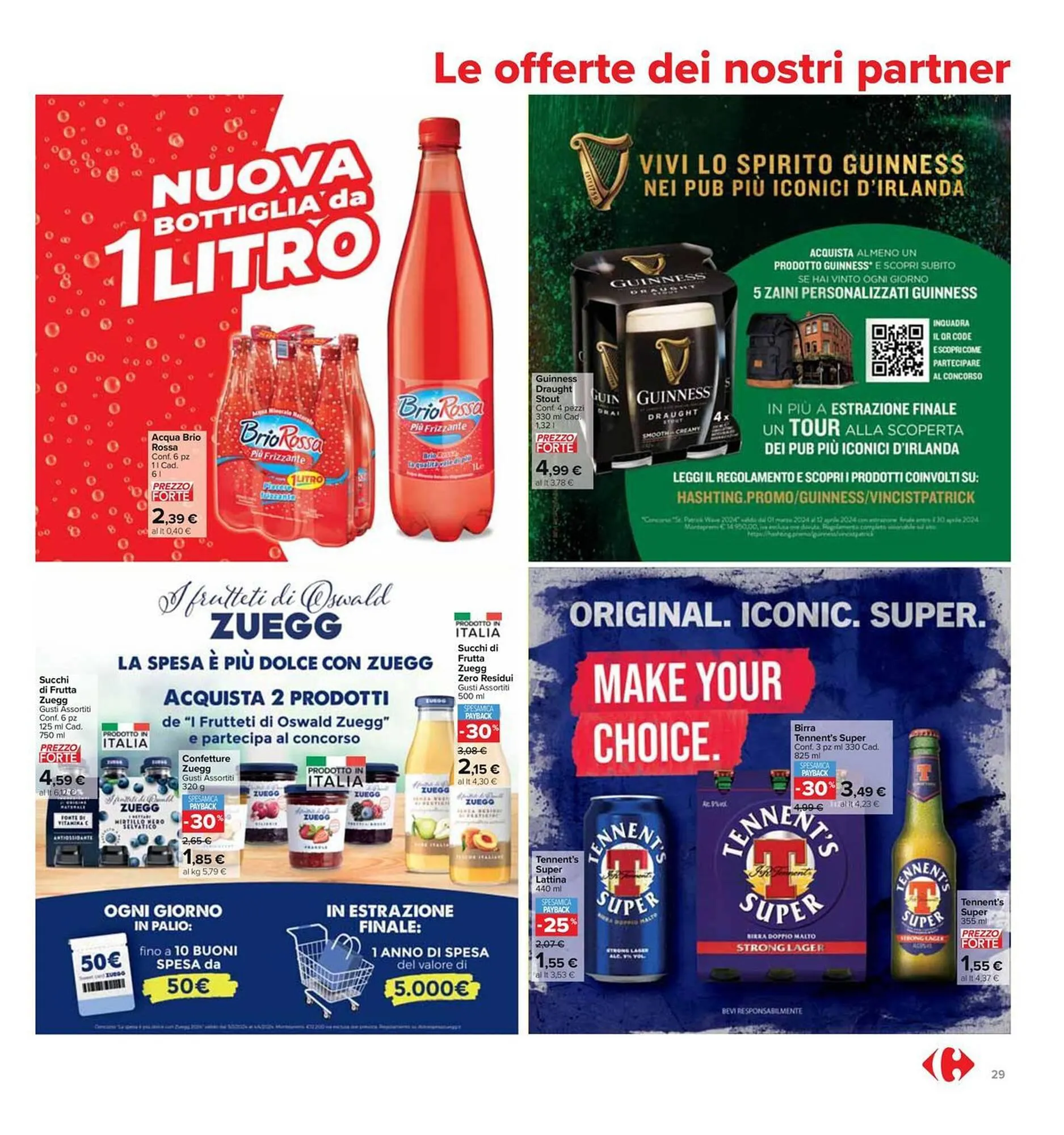 Volantino Carrefour Market da 7 marzo a 18 marzo di 2024 - Pagina del volantino 29