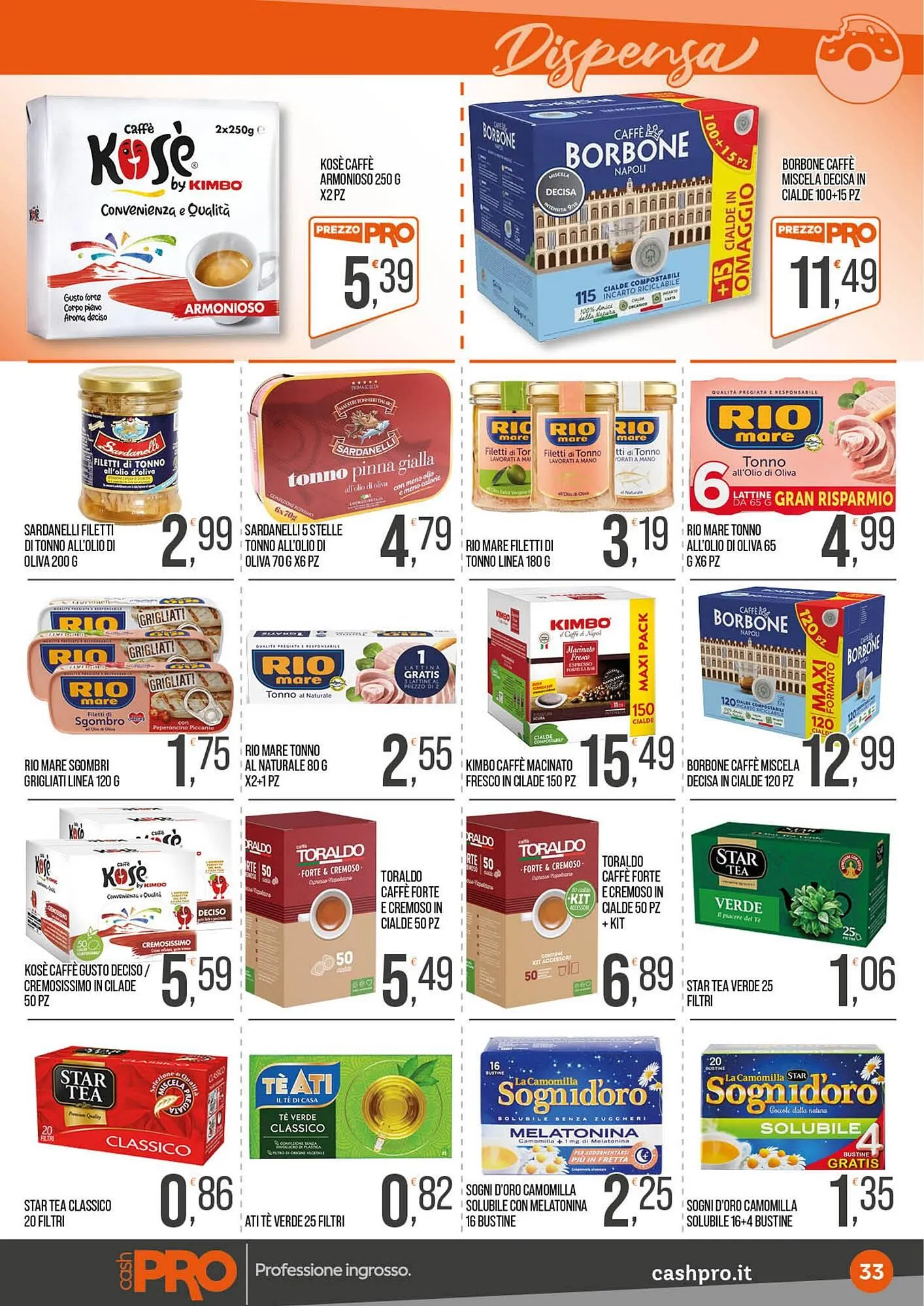 Volantino Cash pro da 23 febbraio a 8 marzo di 2026 - Pagina del volantino 33